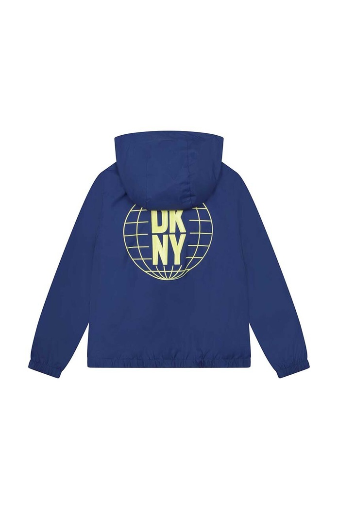 Αγορίστικα Αναστρέψιμο παιδικό μπουφάν DKNY D26367.162.174 σκούρο μπλε