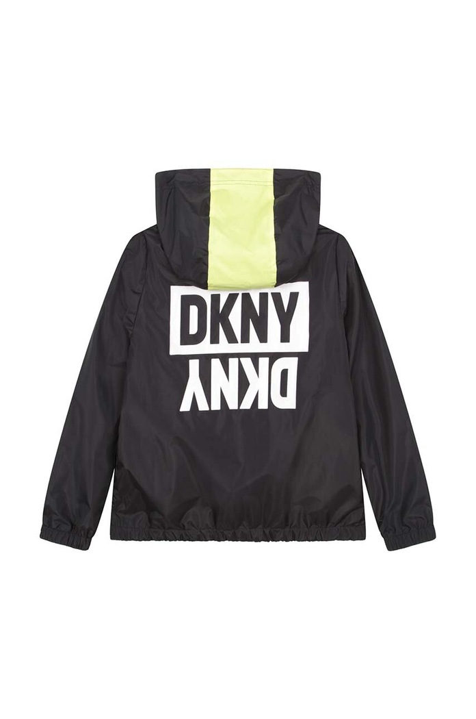 Αναστρέψιμο παιδικό μπουφάν DKNY D26367.162.174 σκούρο μπλε
