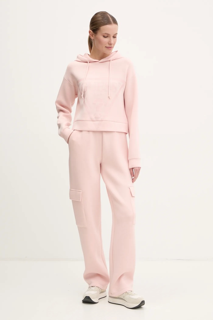 Суичър Guess NEW ALISA V2YQ08.K7UW2 розов SS26