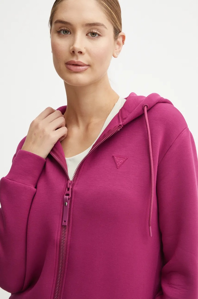 Guess bluza ALLIE różowy V3RQ11.K7UW2