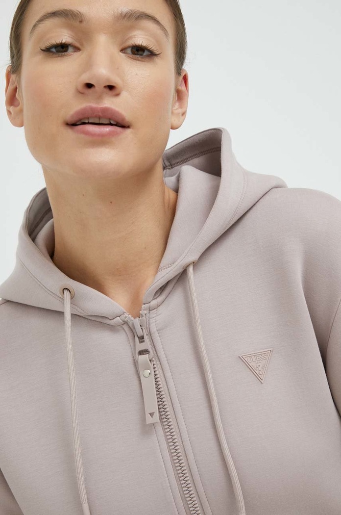 Bluza Guess vijolična V3RQ11.K7UW2