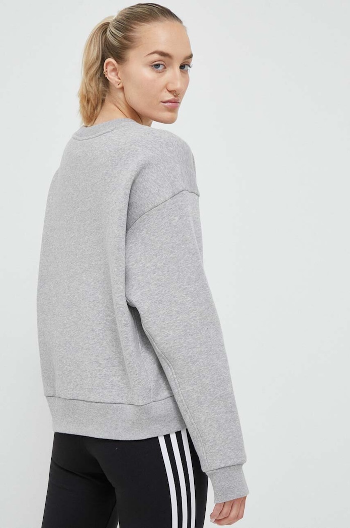 Oblečení Mikina adidas HJ8001 šedá