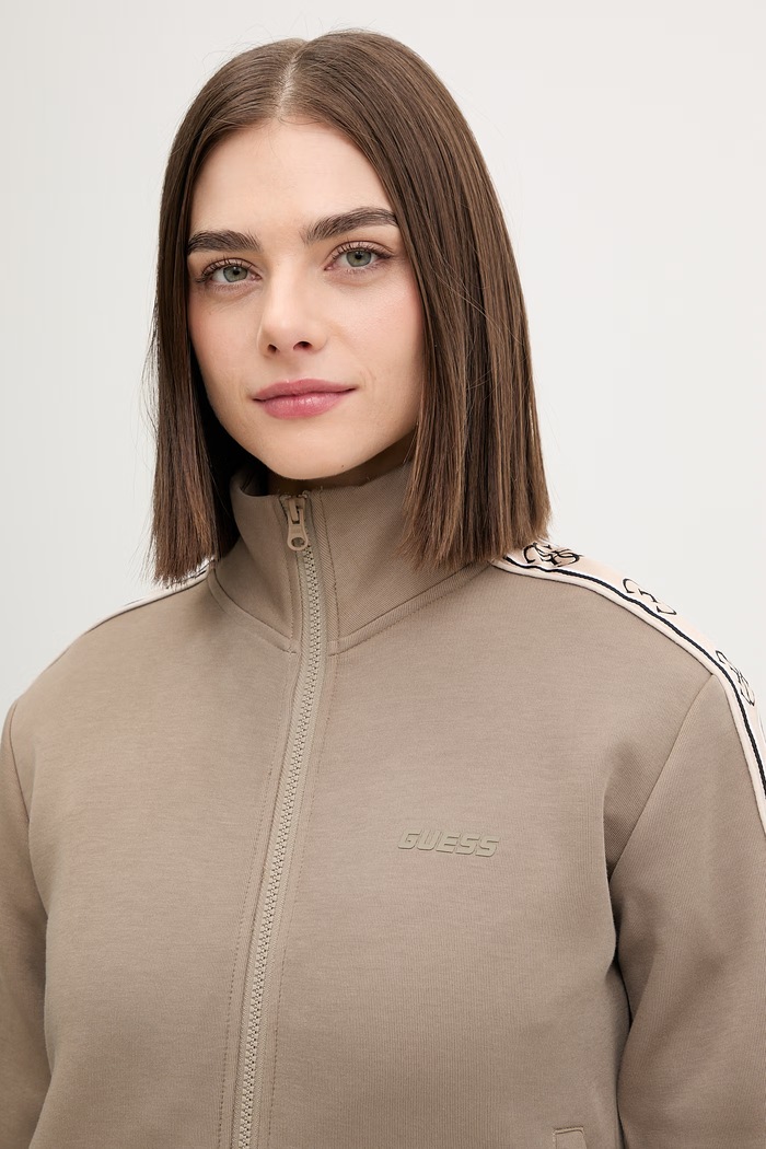 Mikina Guess BRITNEY béžová V2YQ16.KB3P2