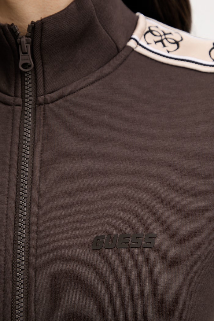 Суичър Guess BRITNEY V2YQ16.KB3P2 кафяв
