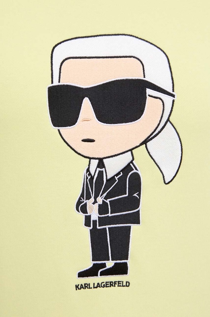 Karl Lagerfeld bluza żółty 230W1800