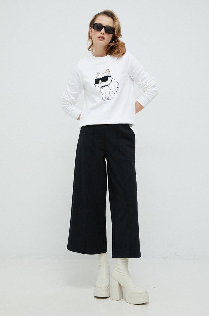 Karl Lagerfeld bluza 230W1802 biały AW24