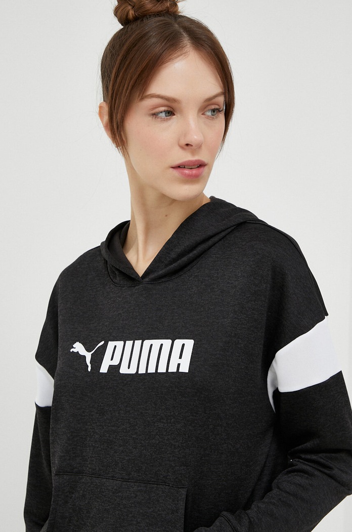 Tréningová mikina Puma Fit Tech čierna 523079