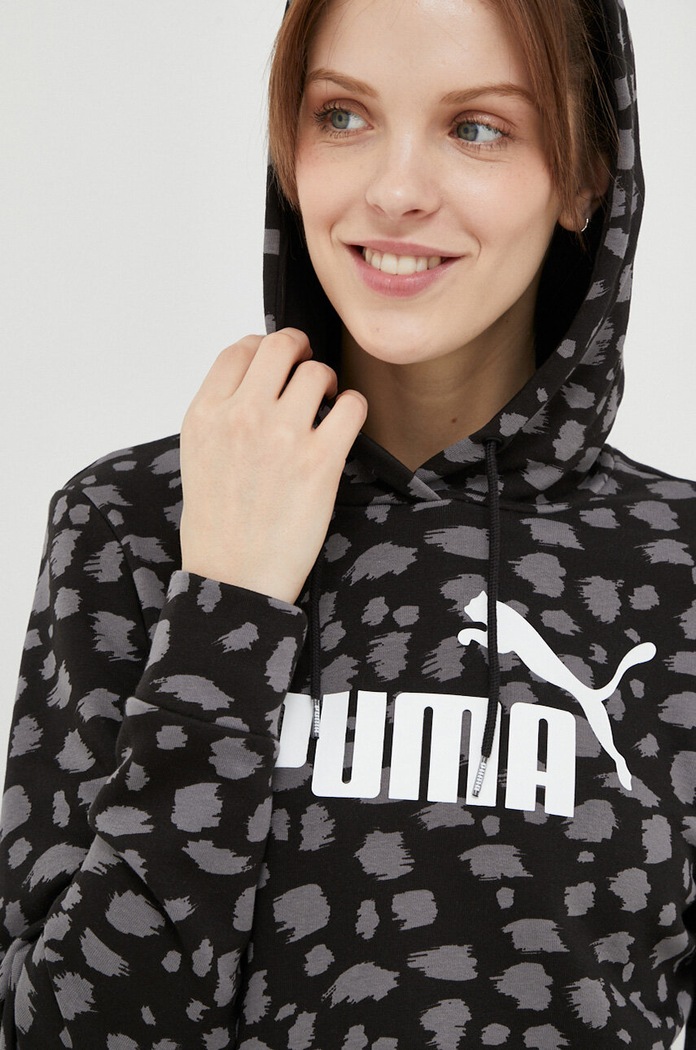 Puma bluză trening negru 673688