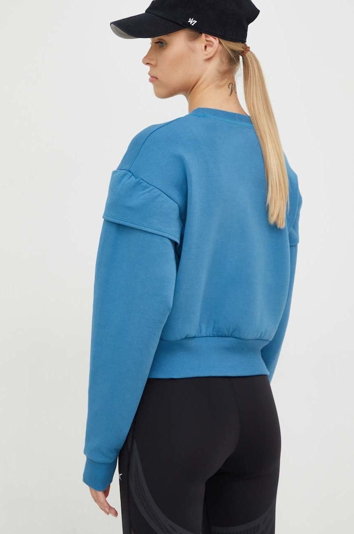 Îmbrăcăminte Reebok bluza HT6102 albastru