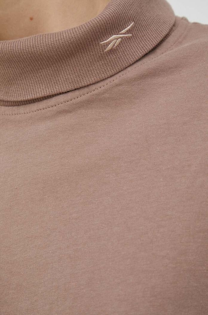 Reebok Classic longsleeve bawełniany beżowy HT7861