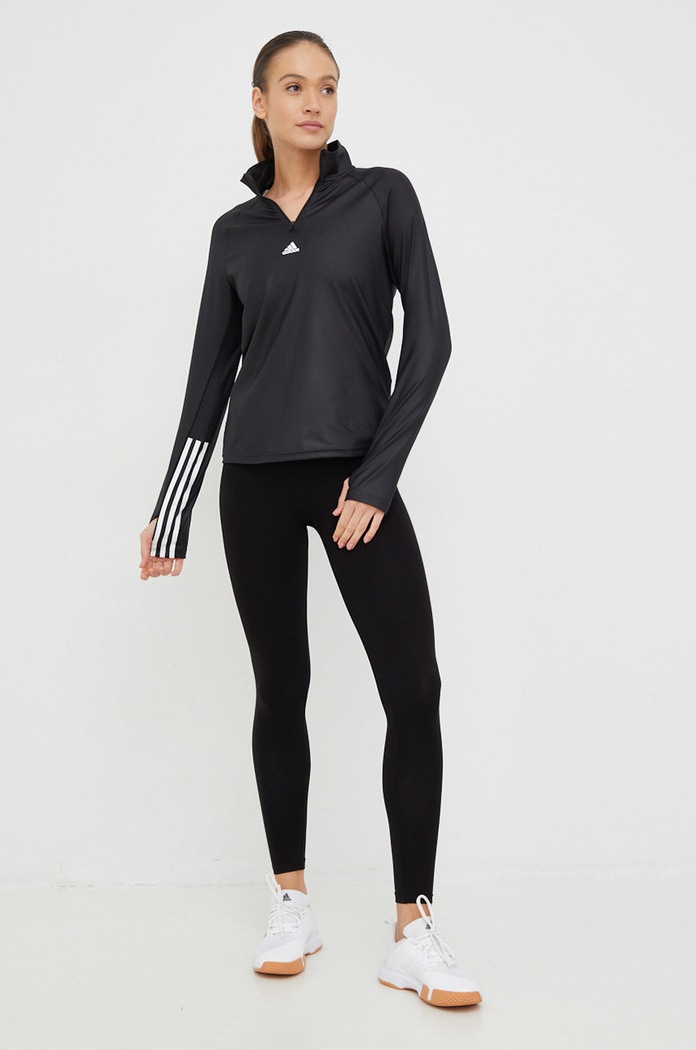 Tréninková mikina adidas Performance hyperglam HM8091 černá SS23