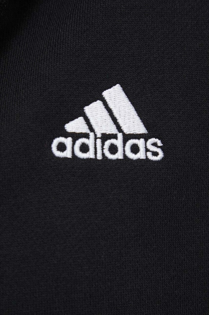 Bluza bawełniana adidas czarny IC6863
