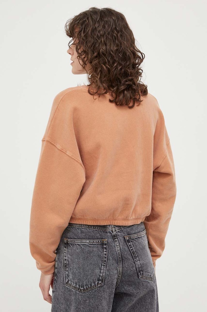 Odzież American Vintage bluza IZU03AE23 pomarańczowy