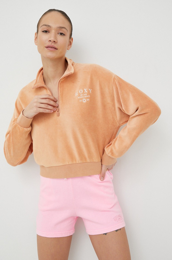Mikina Roxy URJFT03162 béžová SS23