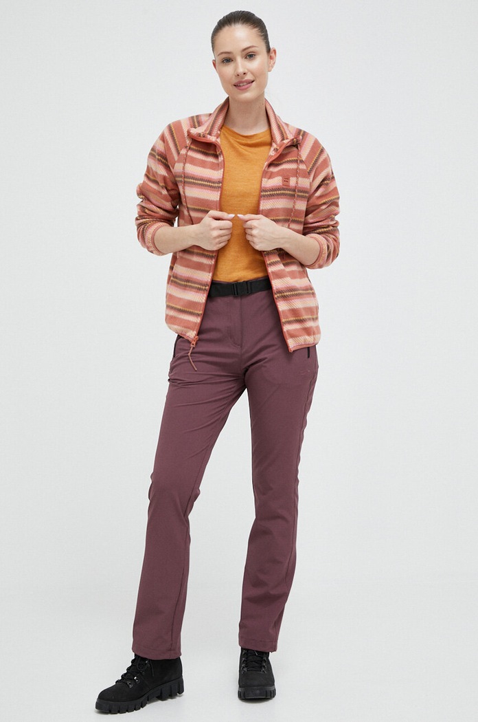 Billabong bluza sportowa Boundary ABJFT00255 pomarańczowy AW23