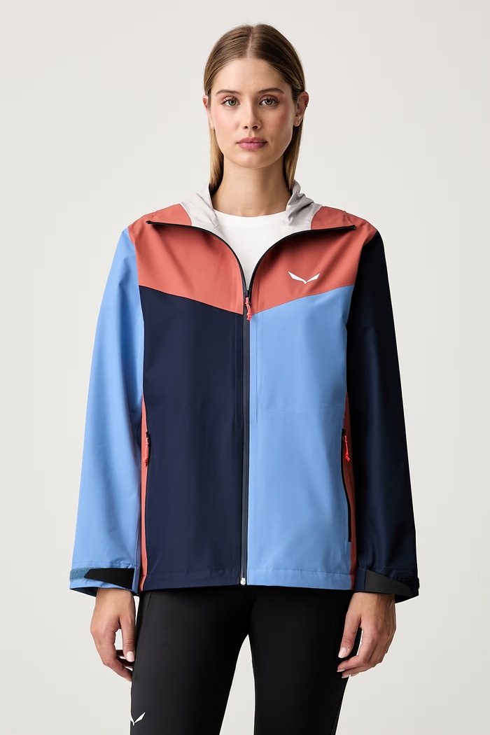 Salewa kurtka sportowa damska PUEZ AQUA 4 PTX granatowy 00.0000028616