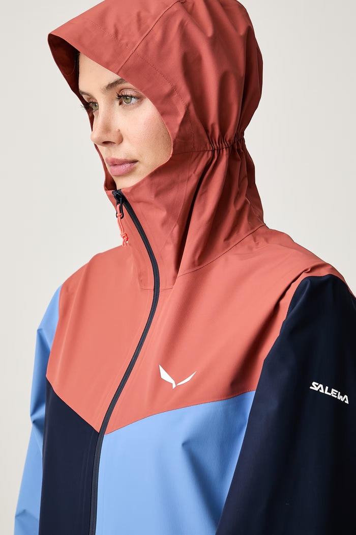Salewa kurtka sportowa damska PUEZ AQUA 4 PTX granatowy 00.0000028616