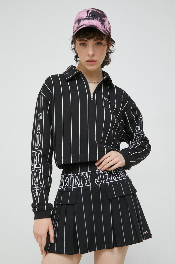 Tommy Jeans bluza pozostałe czarny DW0DW15423.PPYX