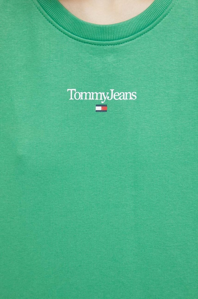 Tommy Jeans bluza DW0DW15409.PPYX zielony