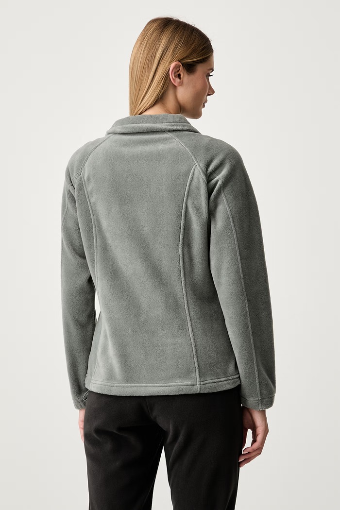 Odzież Columbia bluza sportowa damska polarowa Benton Springs 1372111 zielony
