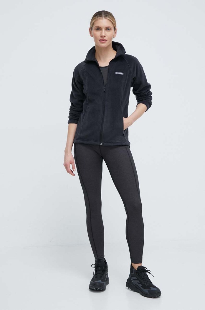 Αθλητική μπλούζα Columbia Benton Springs 1372111 μαύρο SS26