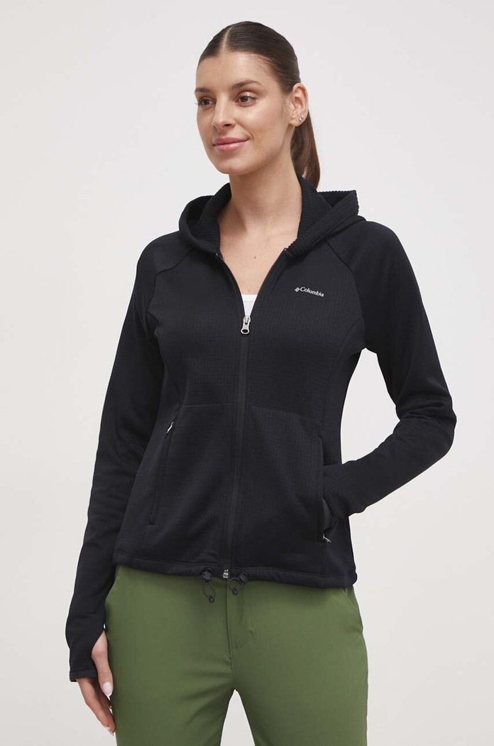 Columbia bluza sportowa Boundless Trek z kapturem czarny 2033654
