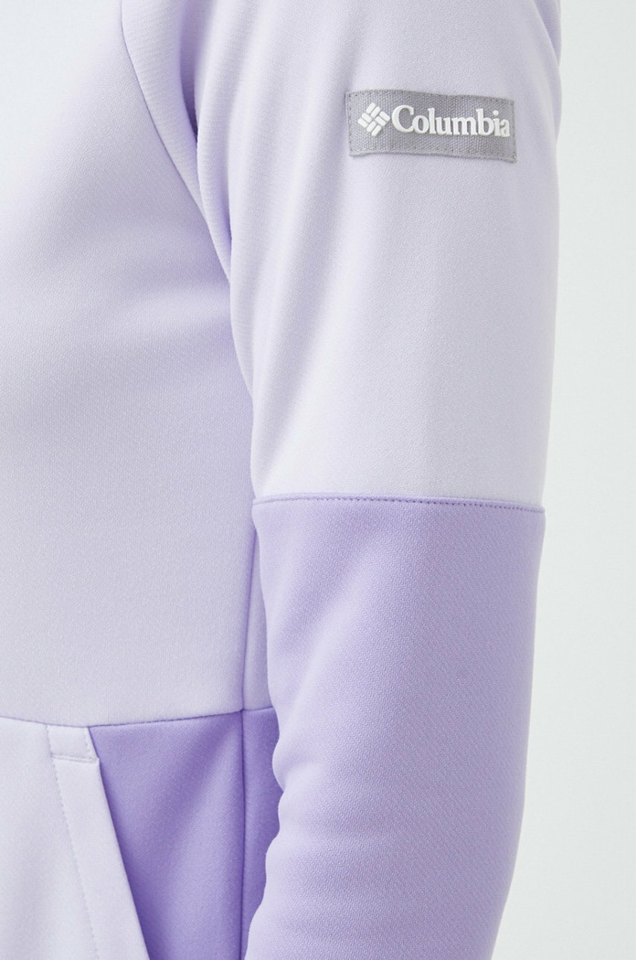 Αθλητική μπλούζα Columbia Windgates μωβ 1991793.SS23