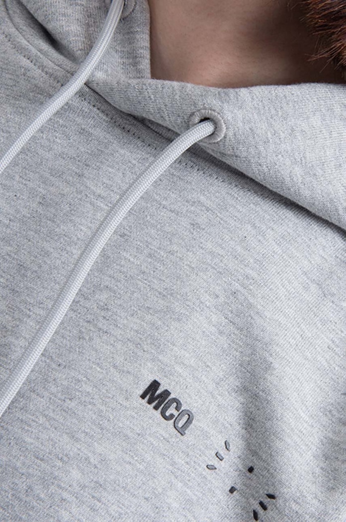 Bavlněná mikina MCQ šedá 624673RSJ771230