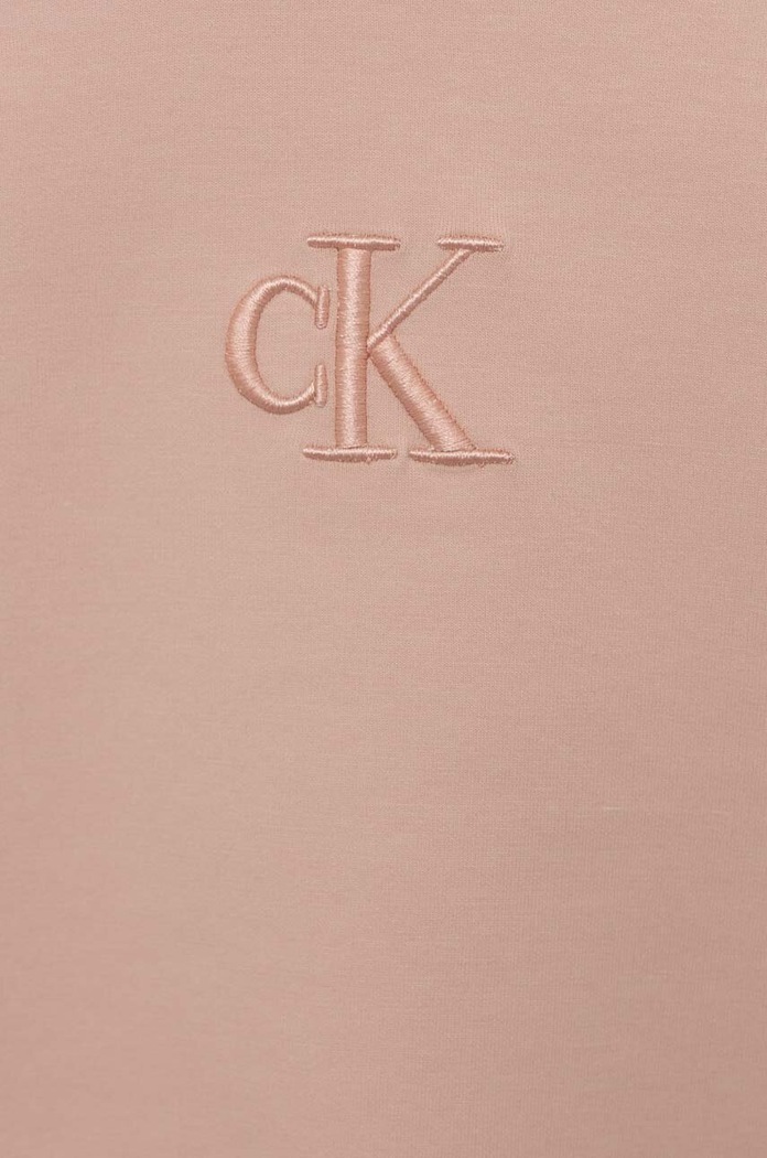 DÍVKA Dětská mikina Calvin Klein Jeans IG0IG02004.PPYX růžová