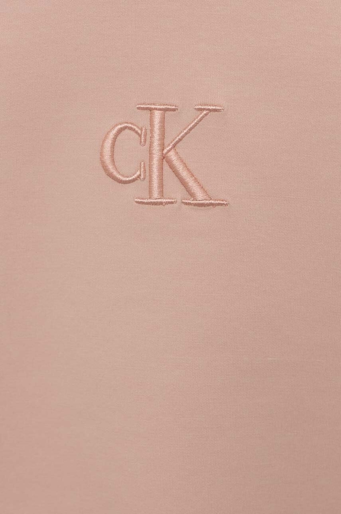 DÍVKA Dětská mikina Calvin Klein Jeans IG0IG02004.PPYX růžová