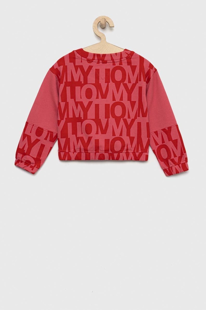 Tommy Hilfiger bluza dziecięca KG0KG07125.PPYX różowy SS23