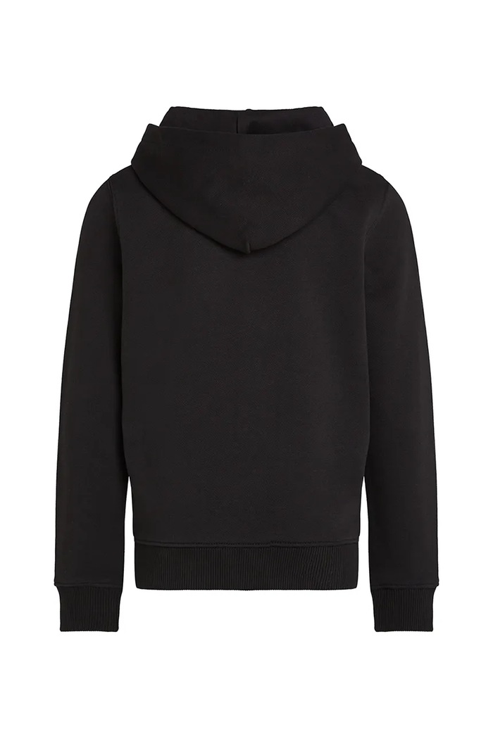 Fete Calvin Klein Jeans hanorac de bumbac pentru copii IU0IU00266.PPYX negru