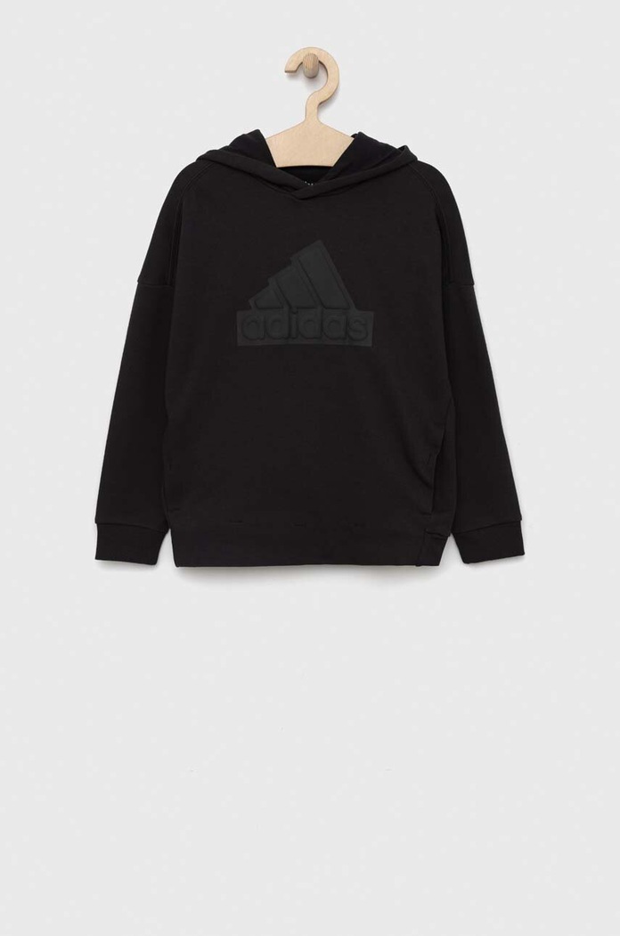 Dětská mikina adidas U FI LOGO HR6301 černá SS23