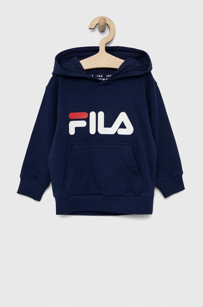 Detská mikina Fila s elastanom tmavomodrá FAK0120