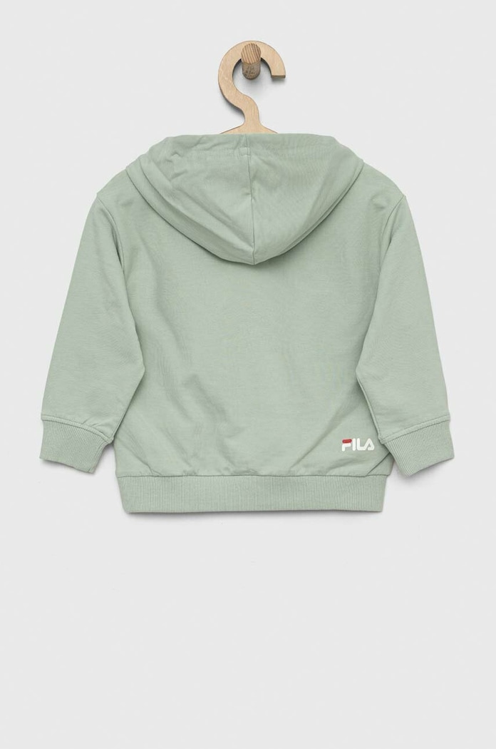 Detská mikina Fila FAK0120 zelená AW24