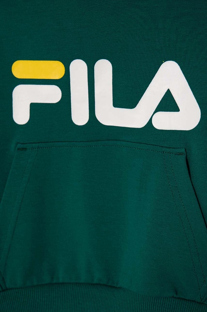 CHLAPEC Dětská mikina Fila FAK0120 zelená
