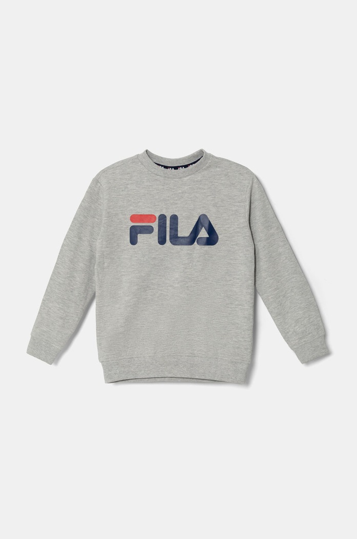 Detská mikina Fila s elastanom sivá FAK0121