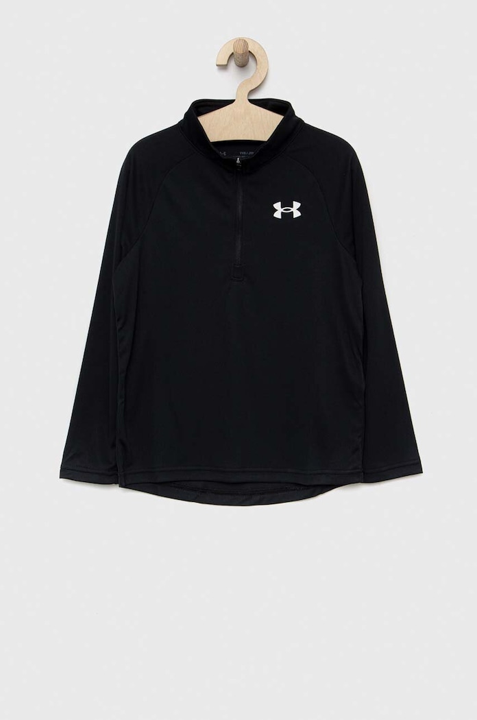 Dětská mikina Under Armour bez kapuce černá 1363286