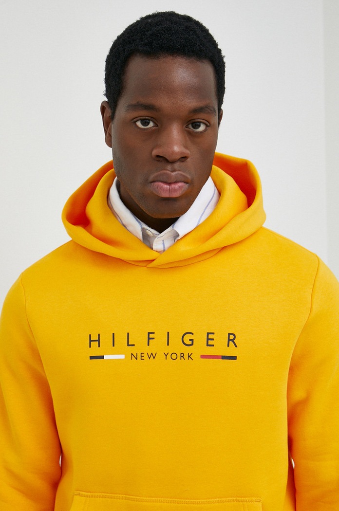 Mikina Tommy Hilfiger žlutá MW0MW29301.PPYX