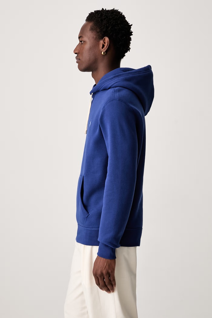 Polo Ralph Lauren mikina s kapucí pánská s bavlnou modrá 710766778