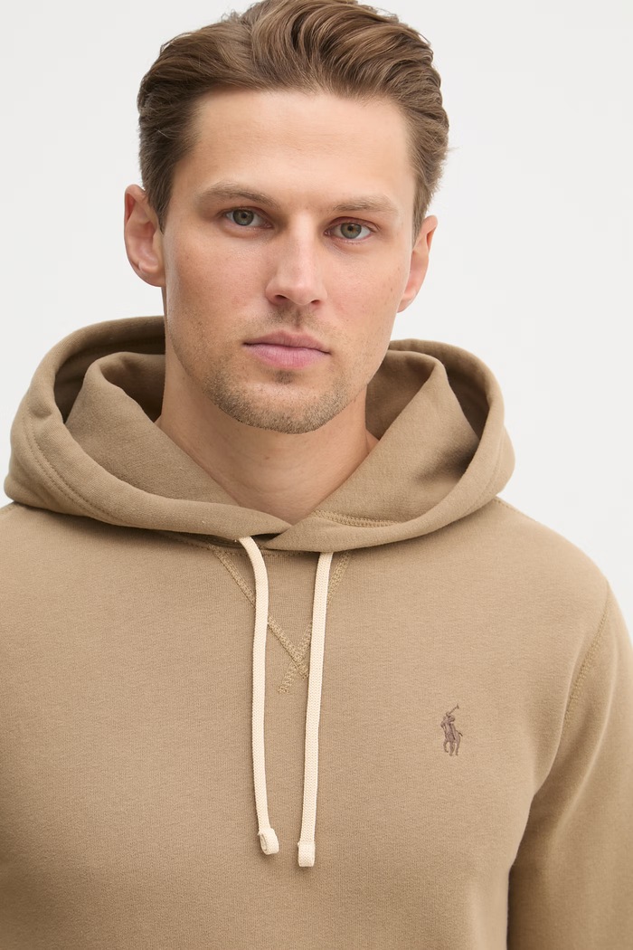 Μπλούζα Polo Ralph Lauren καφέ 710766778