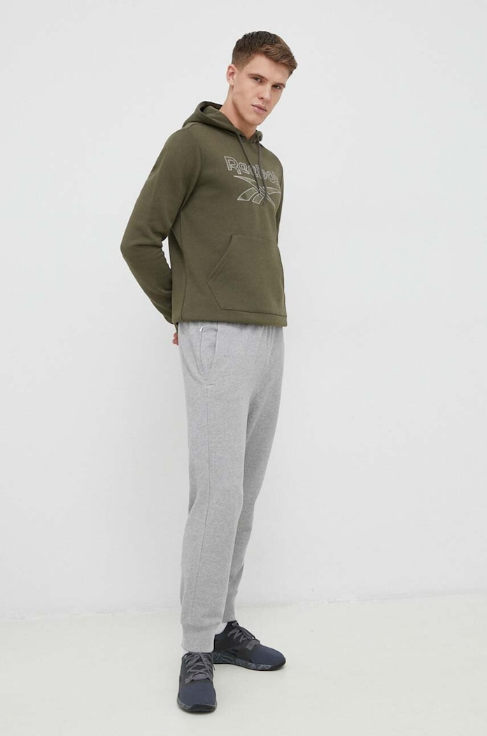 Mikina Reebok HE8175 zelená SS23