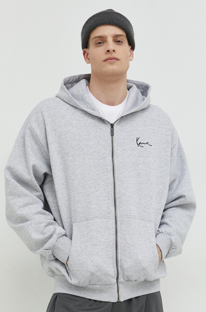 Karl Kani bluza z kapturem szary 6022899