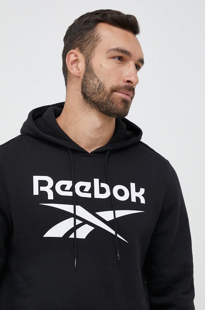 Reebok bluza IDENTITY czarny H54802