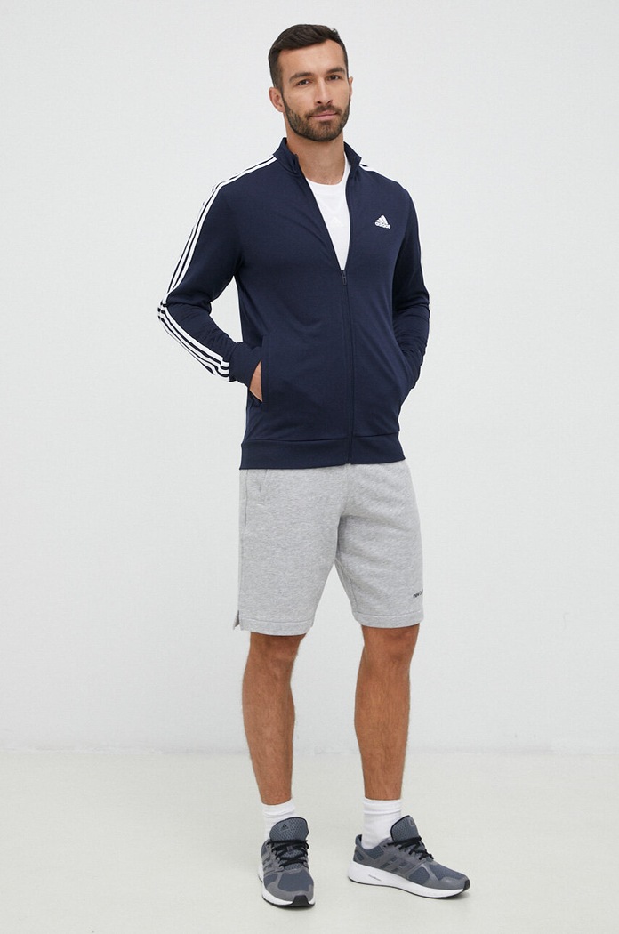 adidas bluza Essentials H46100 granatowy SS23