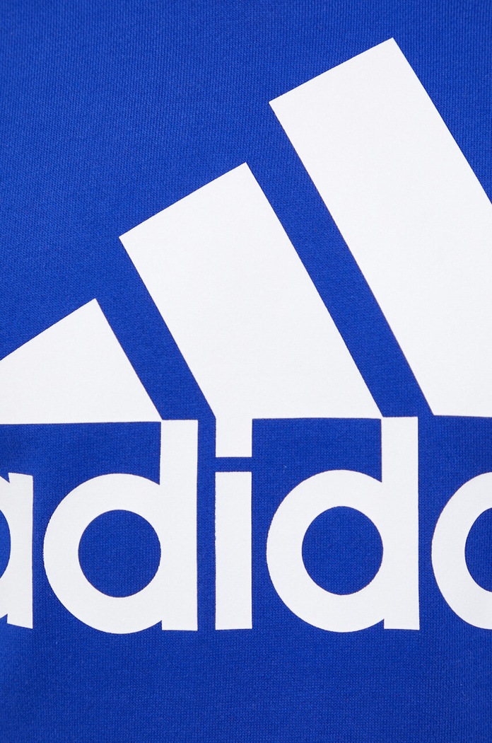 adidas bluza bawełniana Essentials IC9366 niebieski