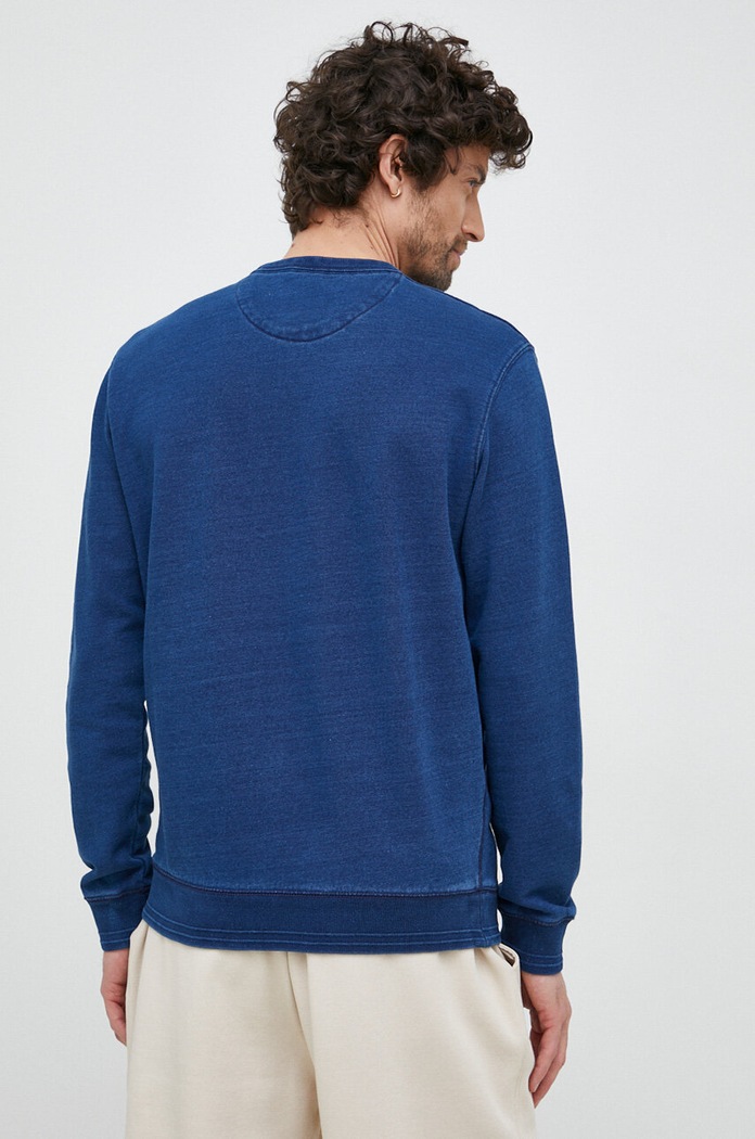 Oblečení Bavlněná mikina Pepe Jeans Aston PM582372.561 námořnická modř