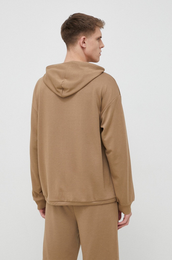 Odzież Fila bluza FAM0308 brązowy