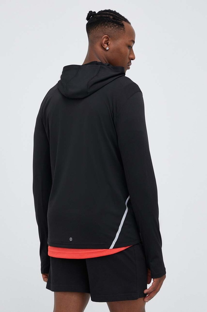 Joggingová mikina adidas Performance X-City černá HR3286