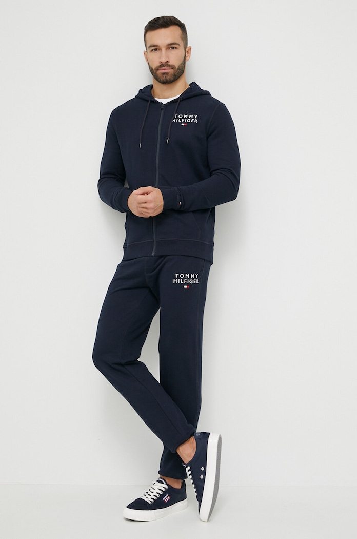 Mikina Tommy Hilfiger UM0UM02879.PPYX námořnická modř SS23